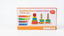 Wooden Rainbow Three Column Stacking Tower