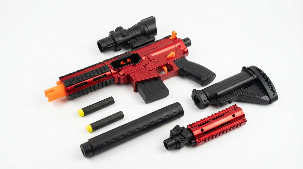 M416 Assault Rifle Toy with EVA Soft Bullets