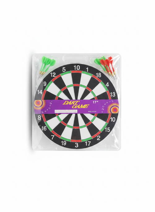 17-Inch Classic Dart Board Game Set