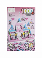 1000+ PCS Pink Magic Castle Building Blocks