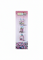 1000+ PCS Pink Magic Castle Building Blocks
