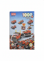 1000+ PCS Racing Cars & Transporter Truck Blocks