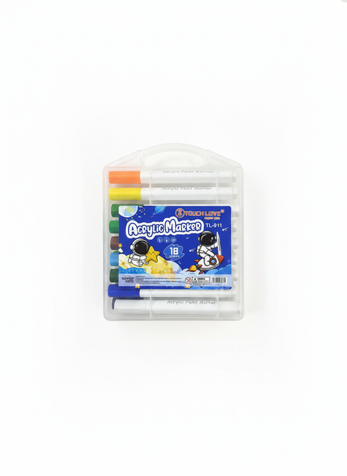18 Colors Premium Acrylic Paint Markers