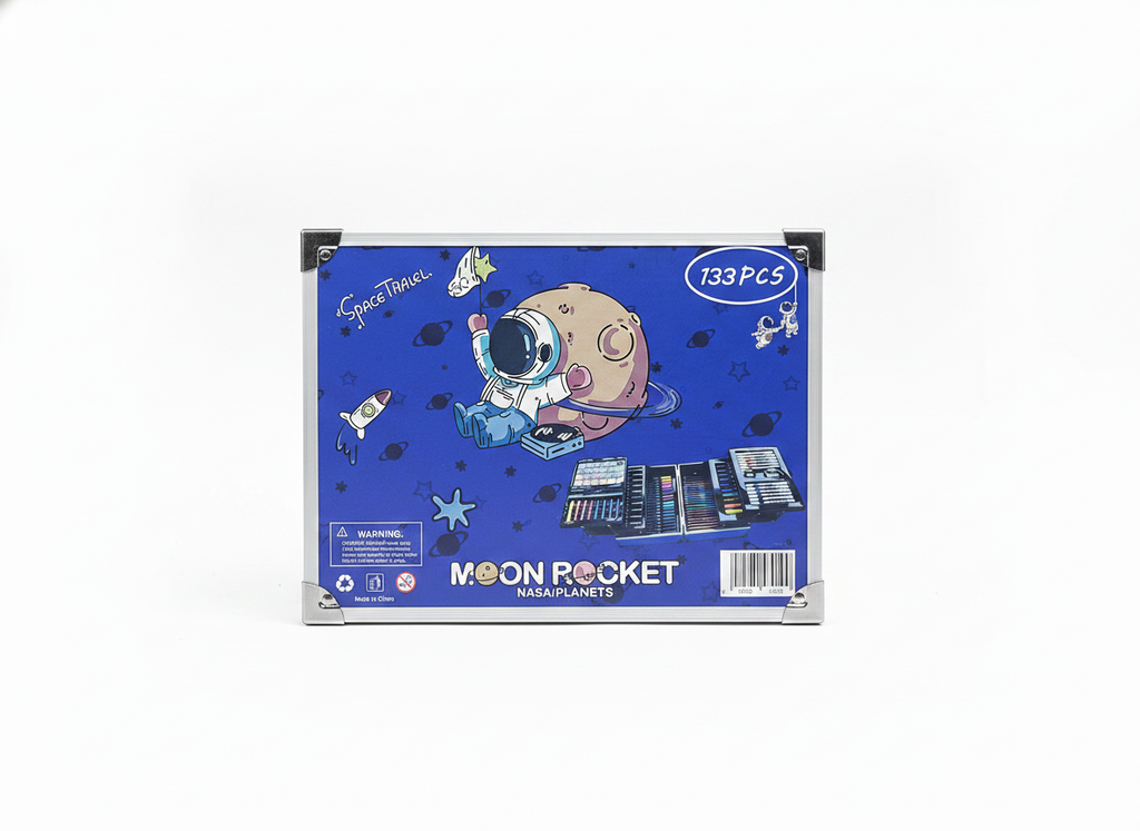 133 PCS Deluxe Art Set in Aluminum Case