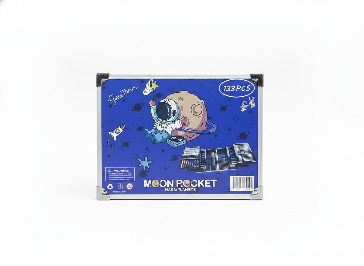 133 PCS Deluxe Art Set in Aluminum Case