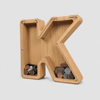 Wooden Piggy Bank - حصالة خشبية