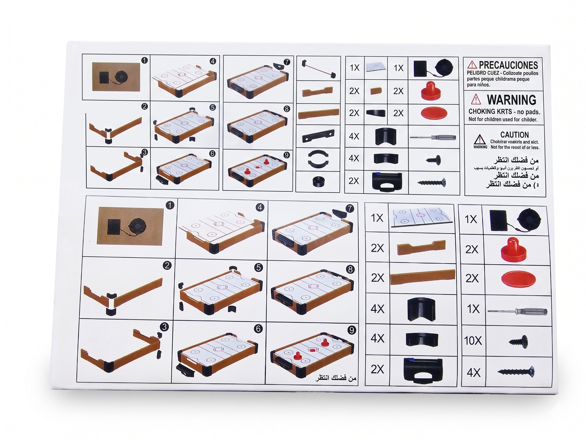 Tabletop Air Hockey Arcade Game