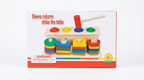 Wooden Pounding Bench & Shape Sorter Toy
