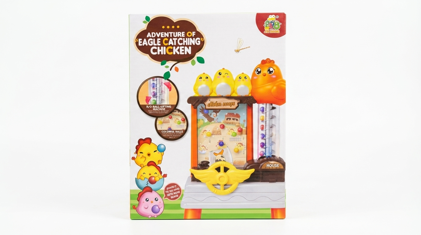 Adventure of Eagle Catching Chicken Arcade Game