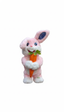 Interactive Pink Plush Rabbit with Carrot