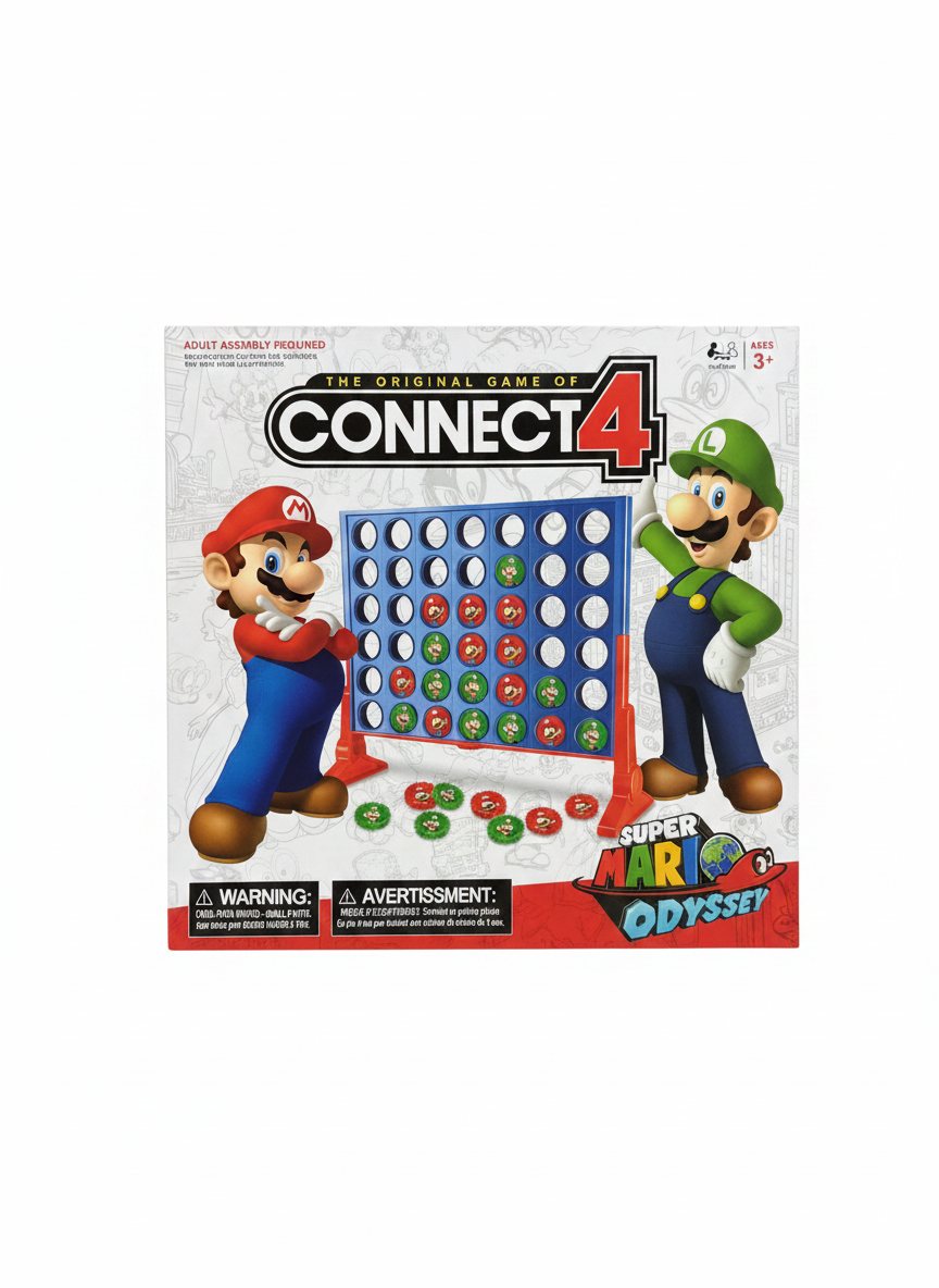 Super Mario Connect 4 Board Game
