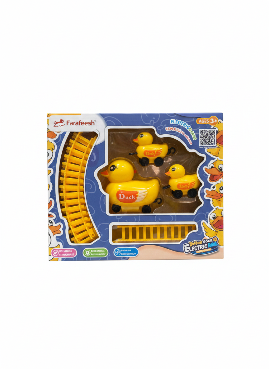 Electric Duck Train and Track Set