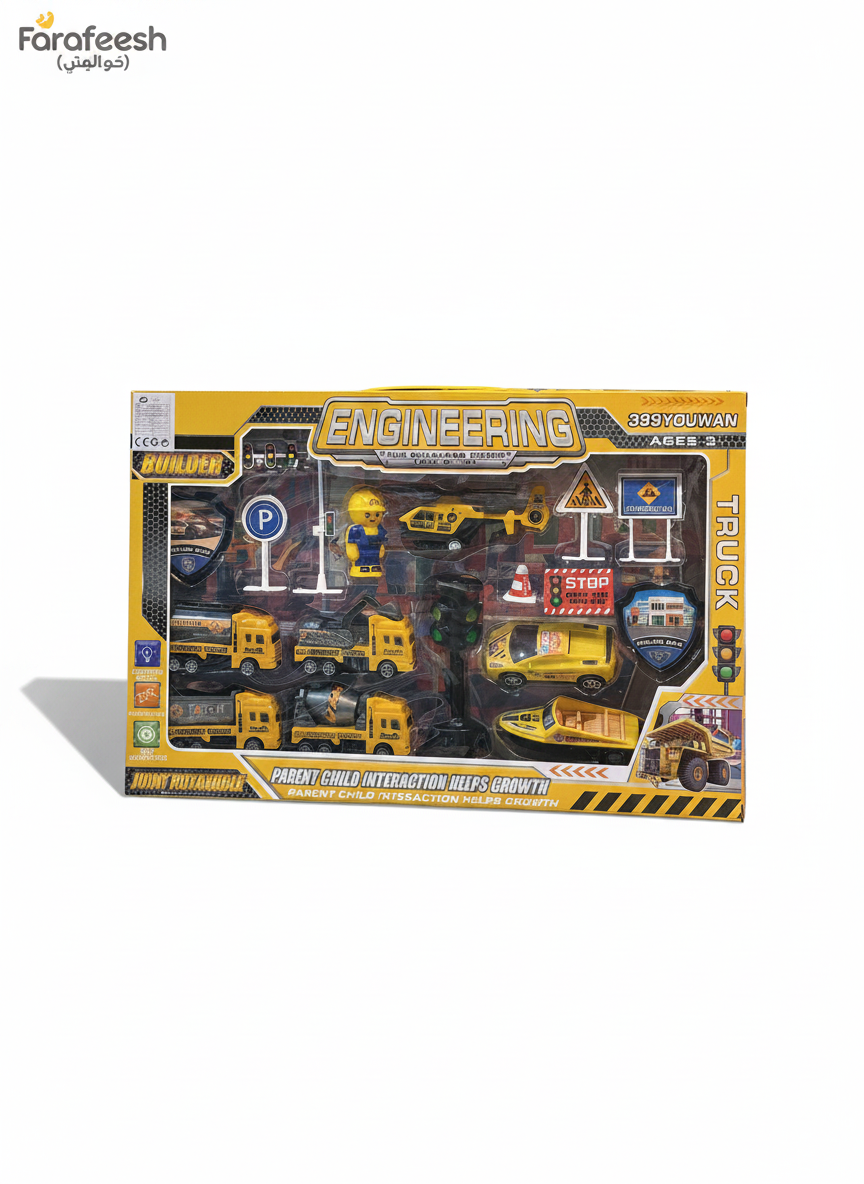 Engineering Builder Truck Playset