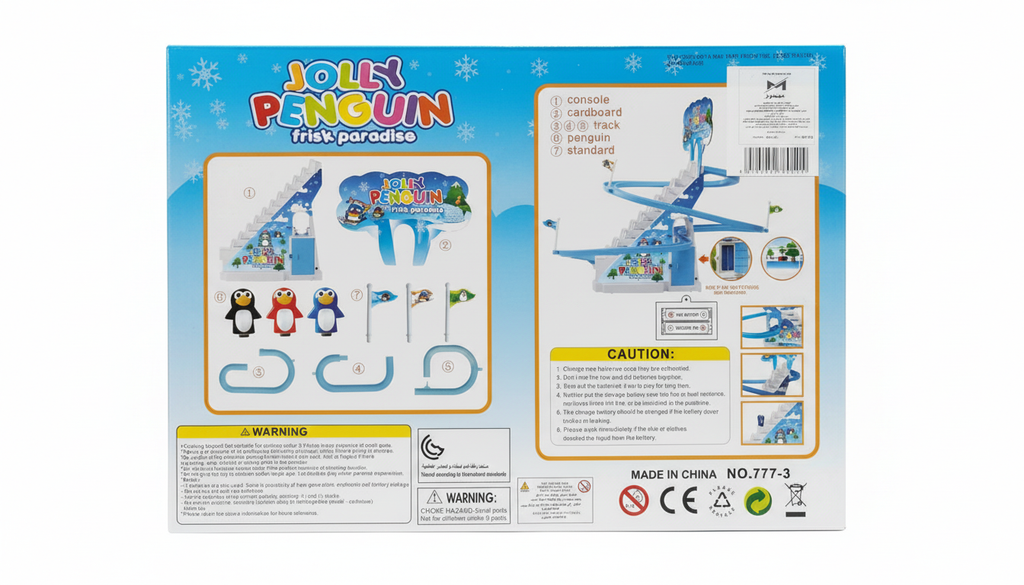 Jolly Penguin Frisk Paradise Track Game