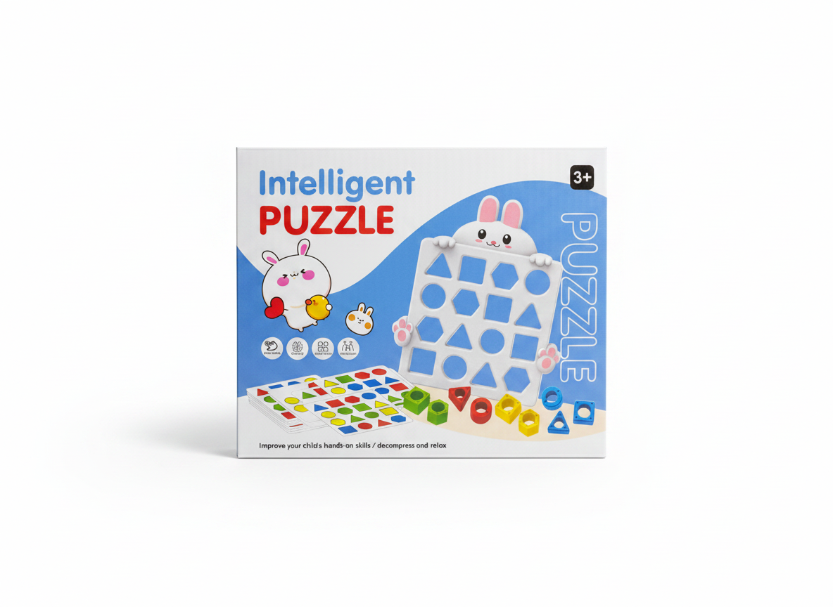 Intelligent Puzzle Shape Sorter Main image