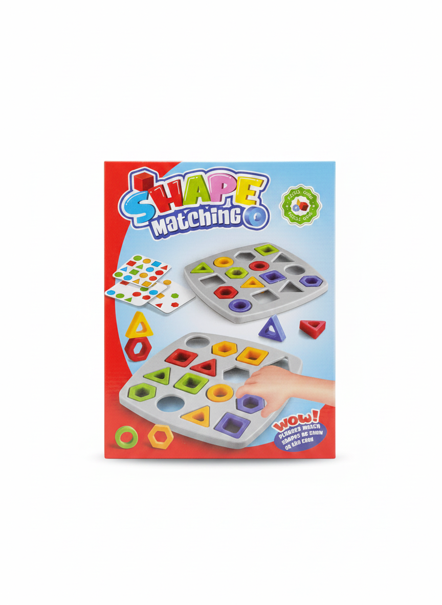 Shape Matching WOW! Board Game Main image
