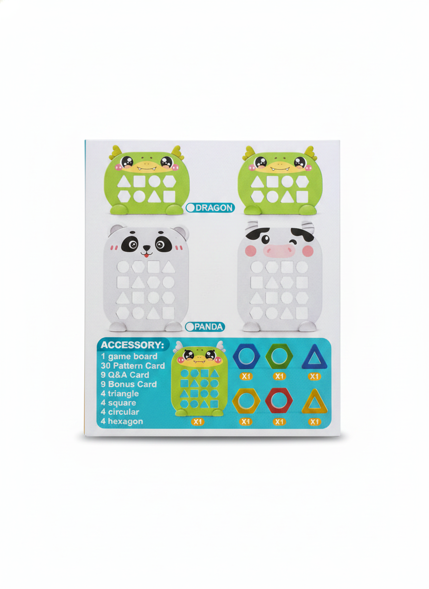 Animal Shape Matching Puzzle Game