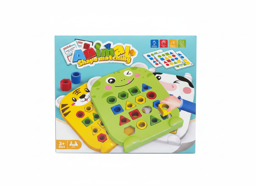Animal Shape Matching Puzzle Game