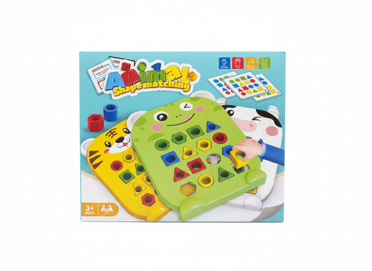 Animal Shape Matching Puzzle Game
