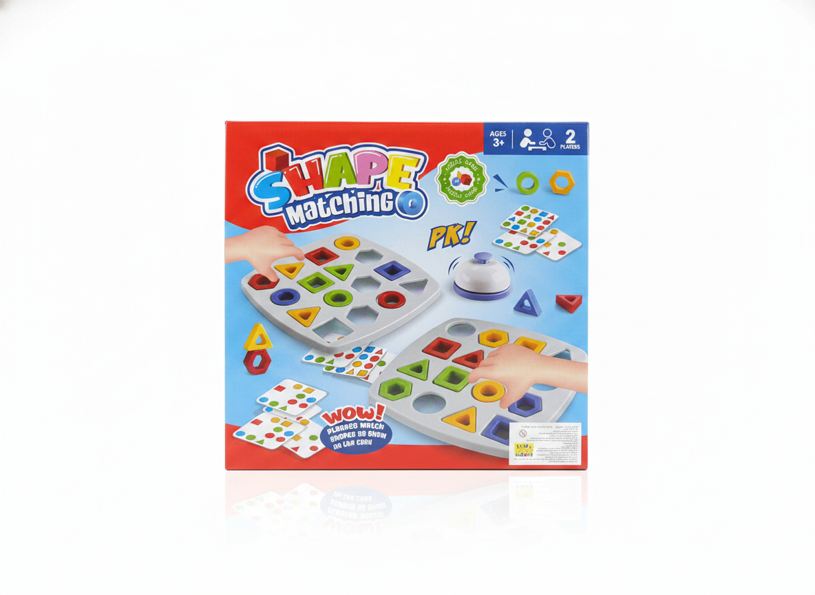 Shape Matching Puzzle PK Game with Bell