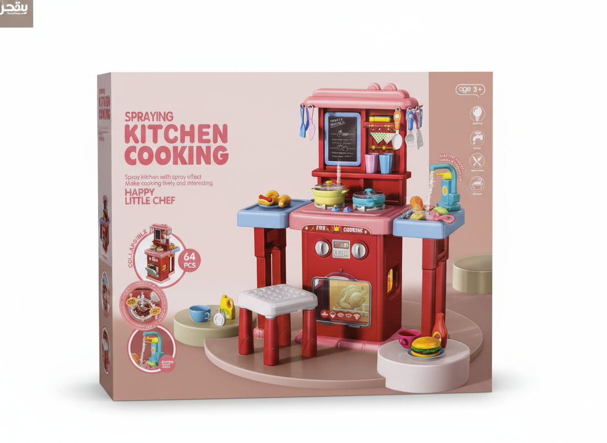 Spraying Kitchen Cooking Set (64 PCS)