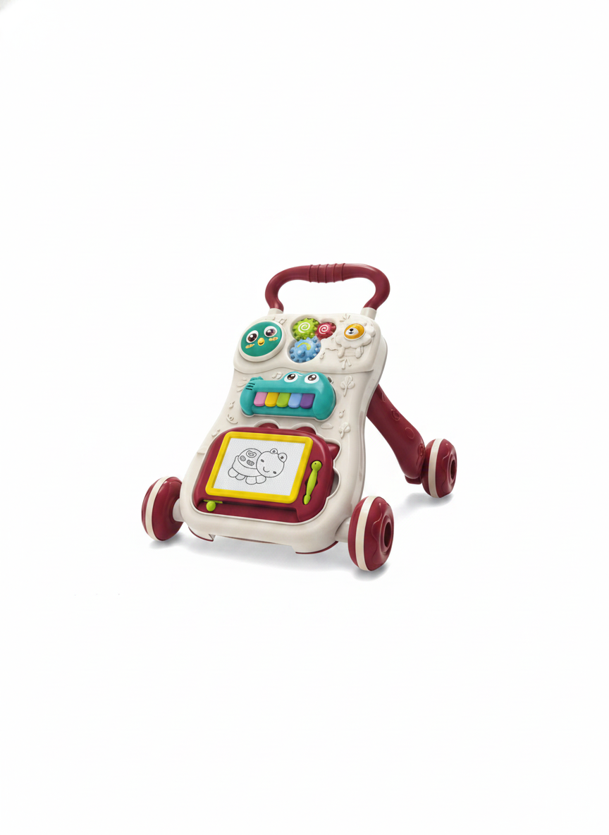 Baby Music Walker with Learning & Drawing Board