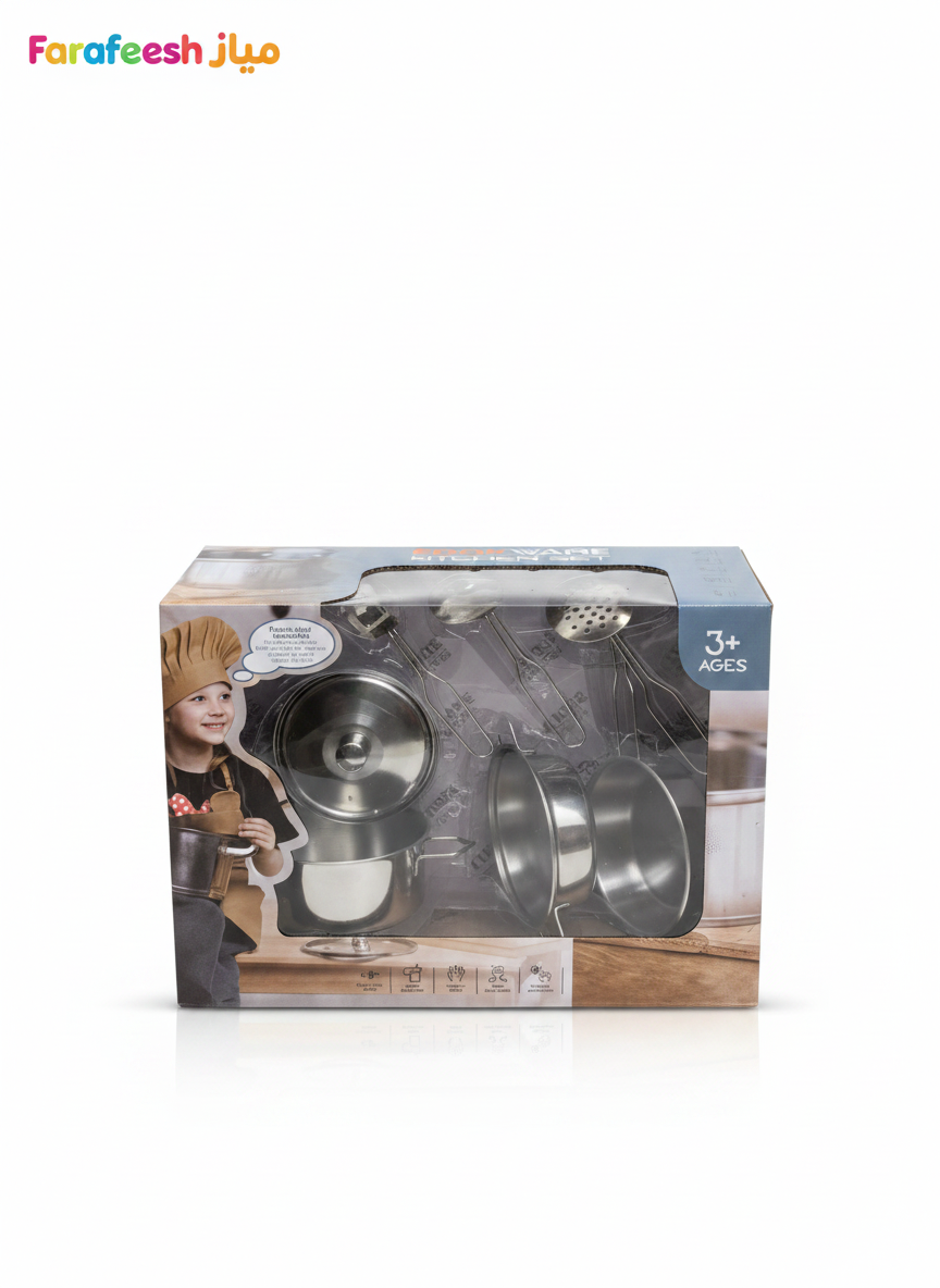 Mini Chef Stainless Steel Cookware Set