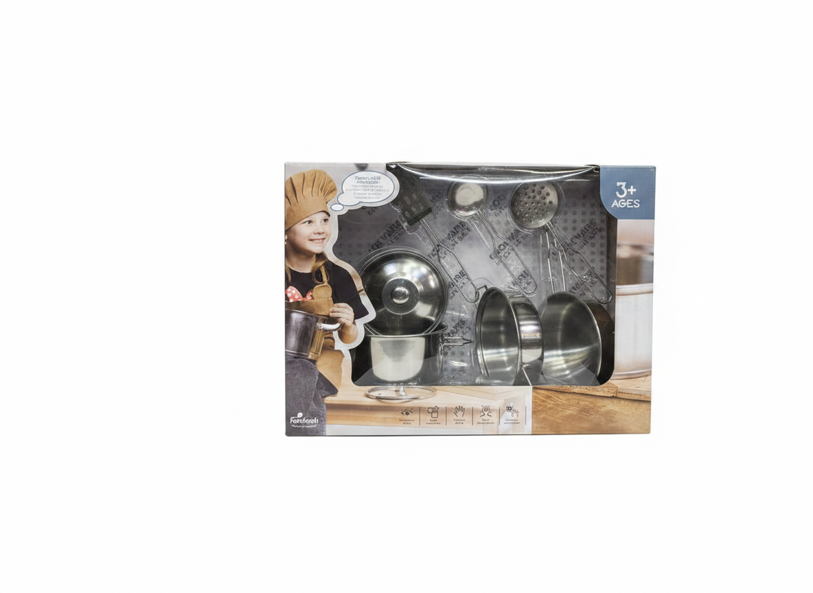 Mini Chef Stainless Steel Cookware Set